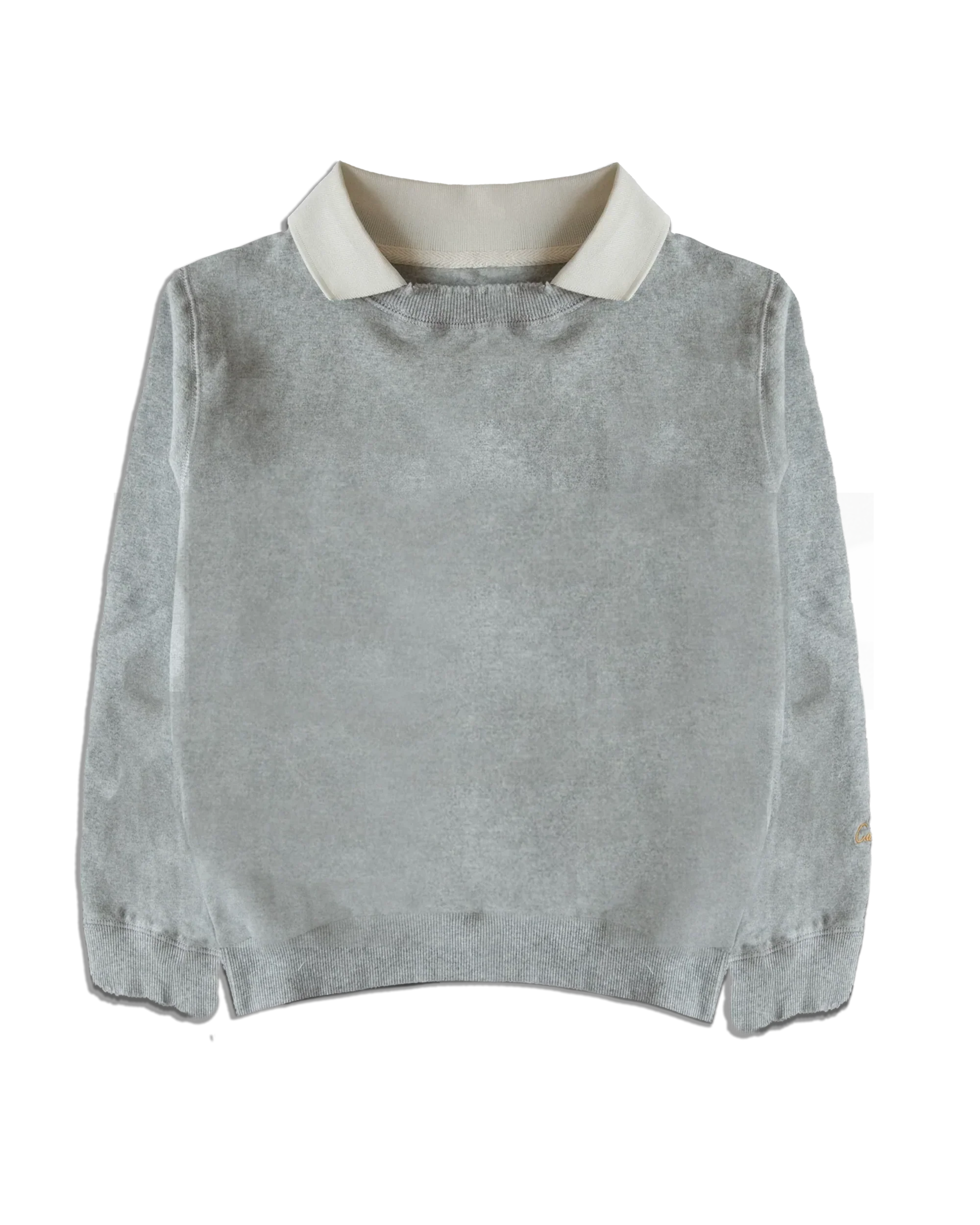Collared Crewneck Sweatshirt - Image 5