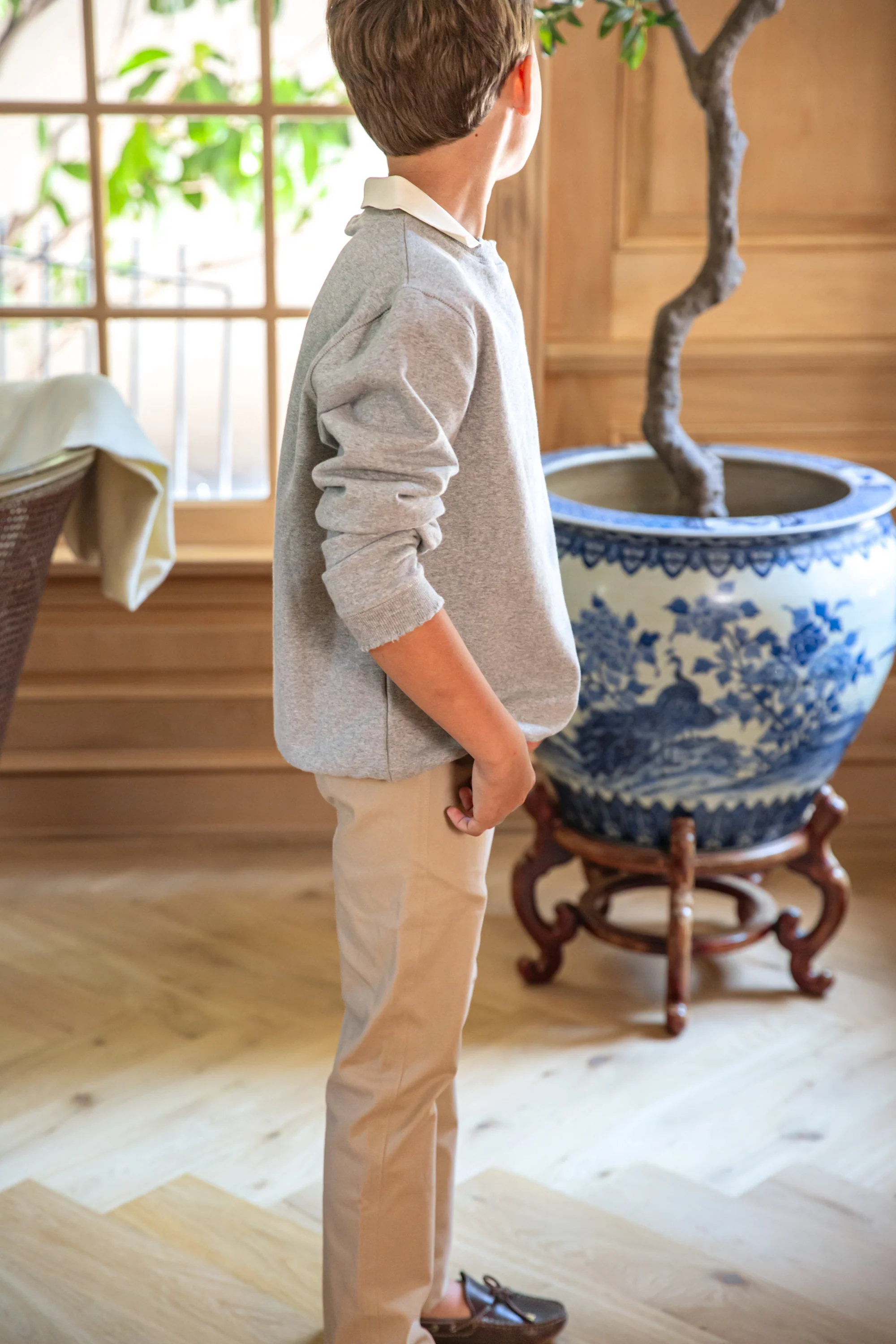 Collared Crewneck Sweatshirt - Image 8