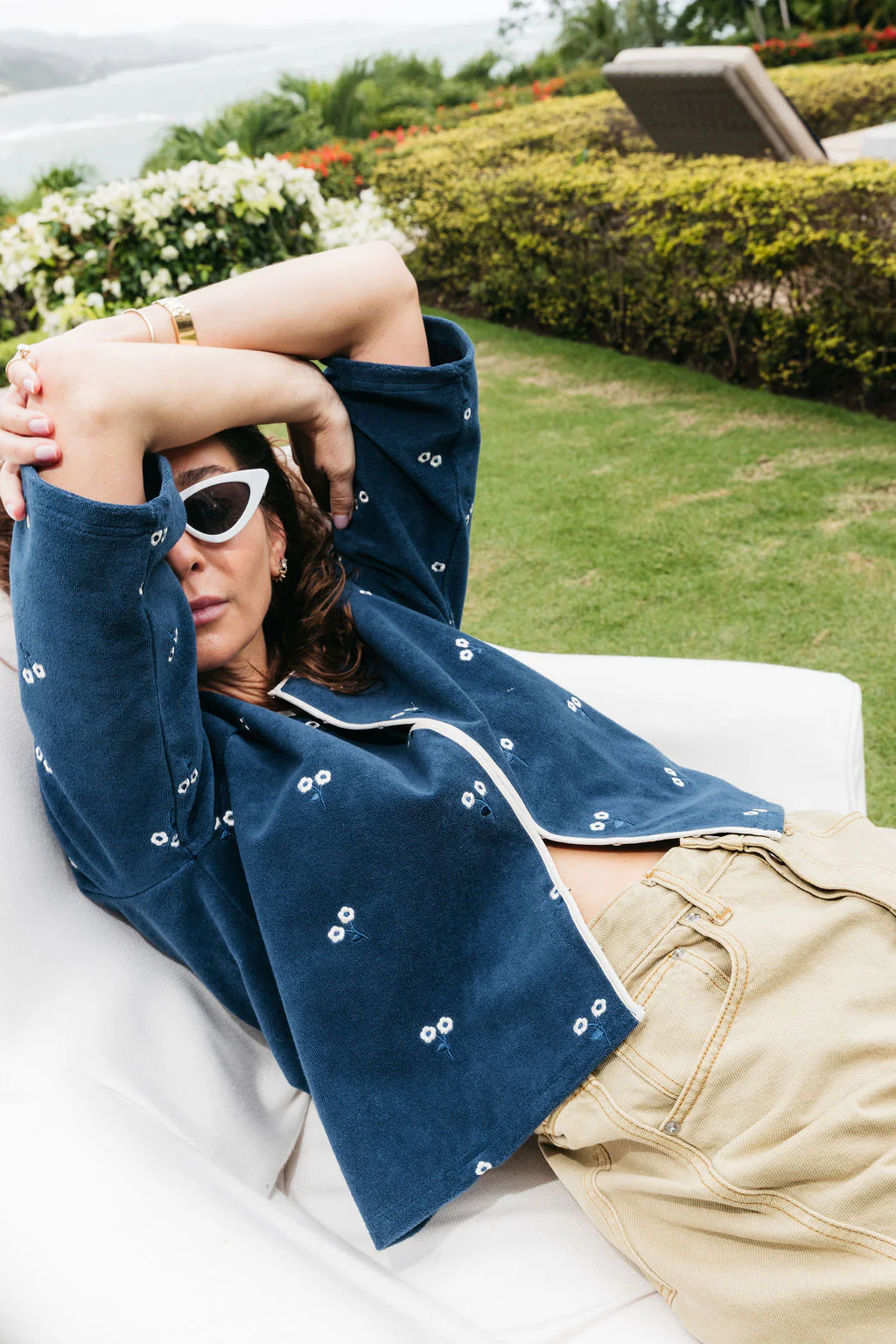 Cropped Terry Jacket - Image 3