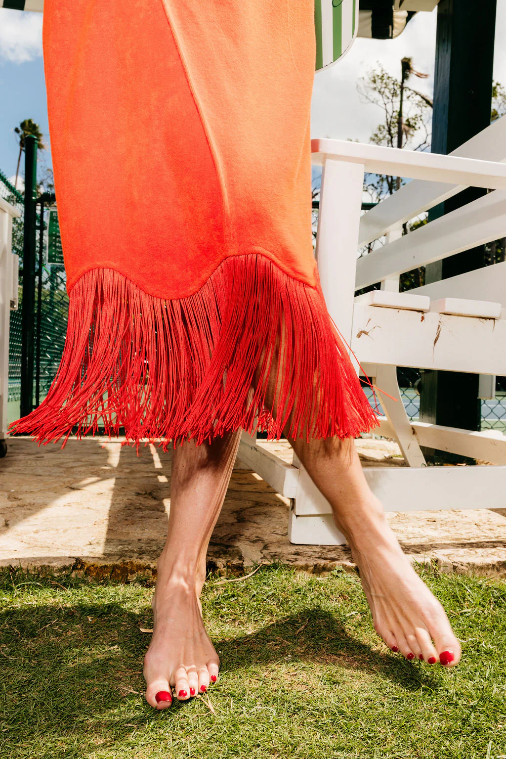 Long Casita Terry Skirt - Image 3