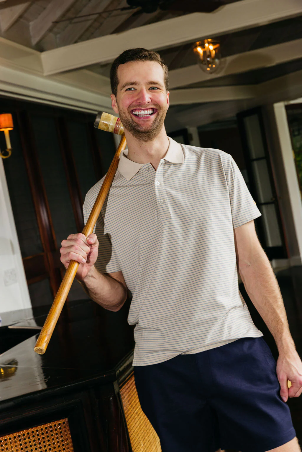 Vintage Washed Classic Polo - Image 3